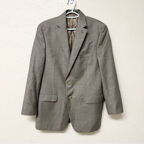 Lauren Ralph Lauren Green Label Blazer Sport Coat Size 42R Two Button 100% Wool - Picture 1 of 8